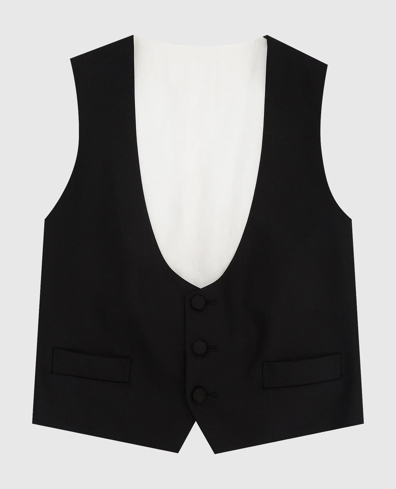 Stefano Ricci Patterned wool vest for children