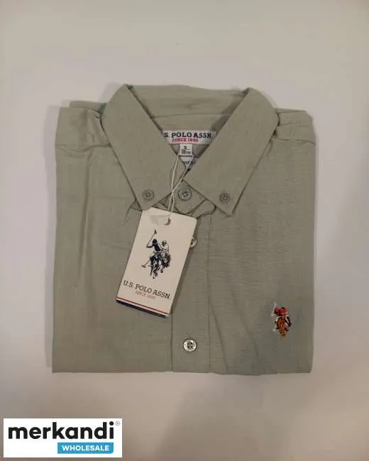 Stock de camisas para hombre de U.S. POLO ASSN. Modelos de mezcla Mezcla de colores