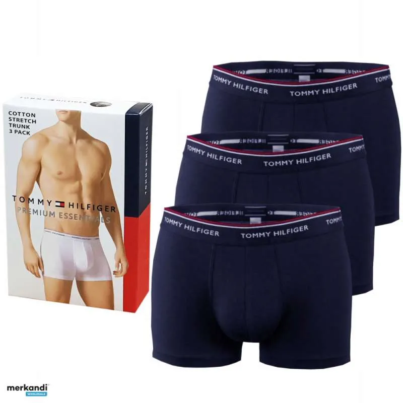 Stock Package Premium Boxers Tommy 3 Pack Boxer Ropa Interior Tommy