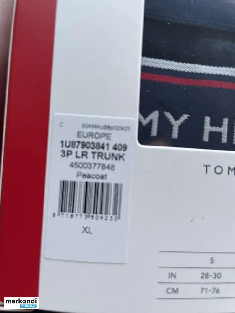 Stock Package Premium Boxers Tommy 3 Pack Boxer Ropa Interior Tommy
