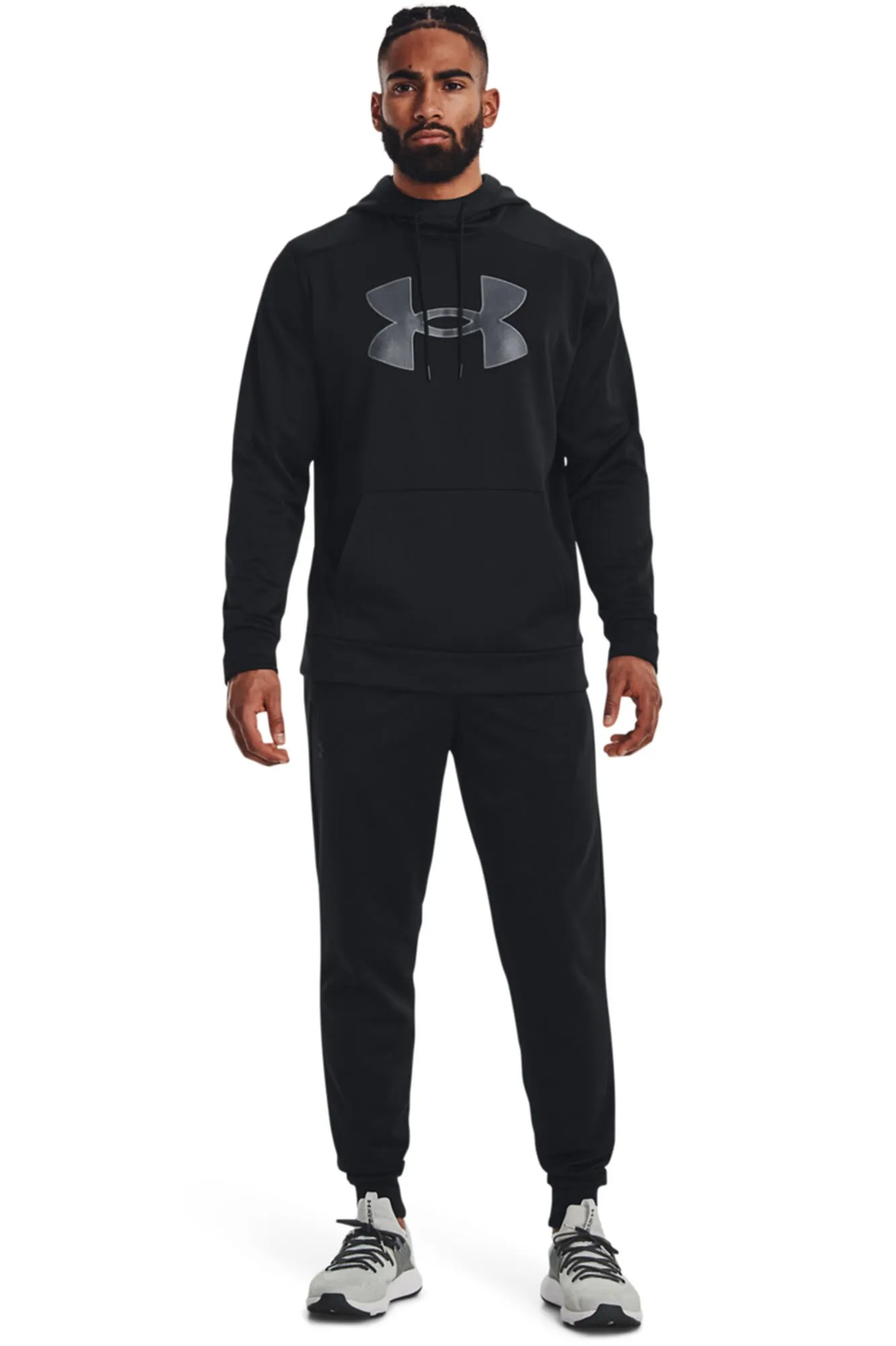 Sudadera con capucha logo estampado