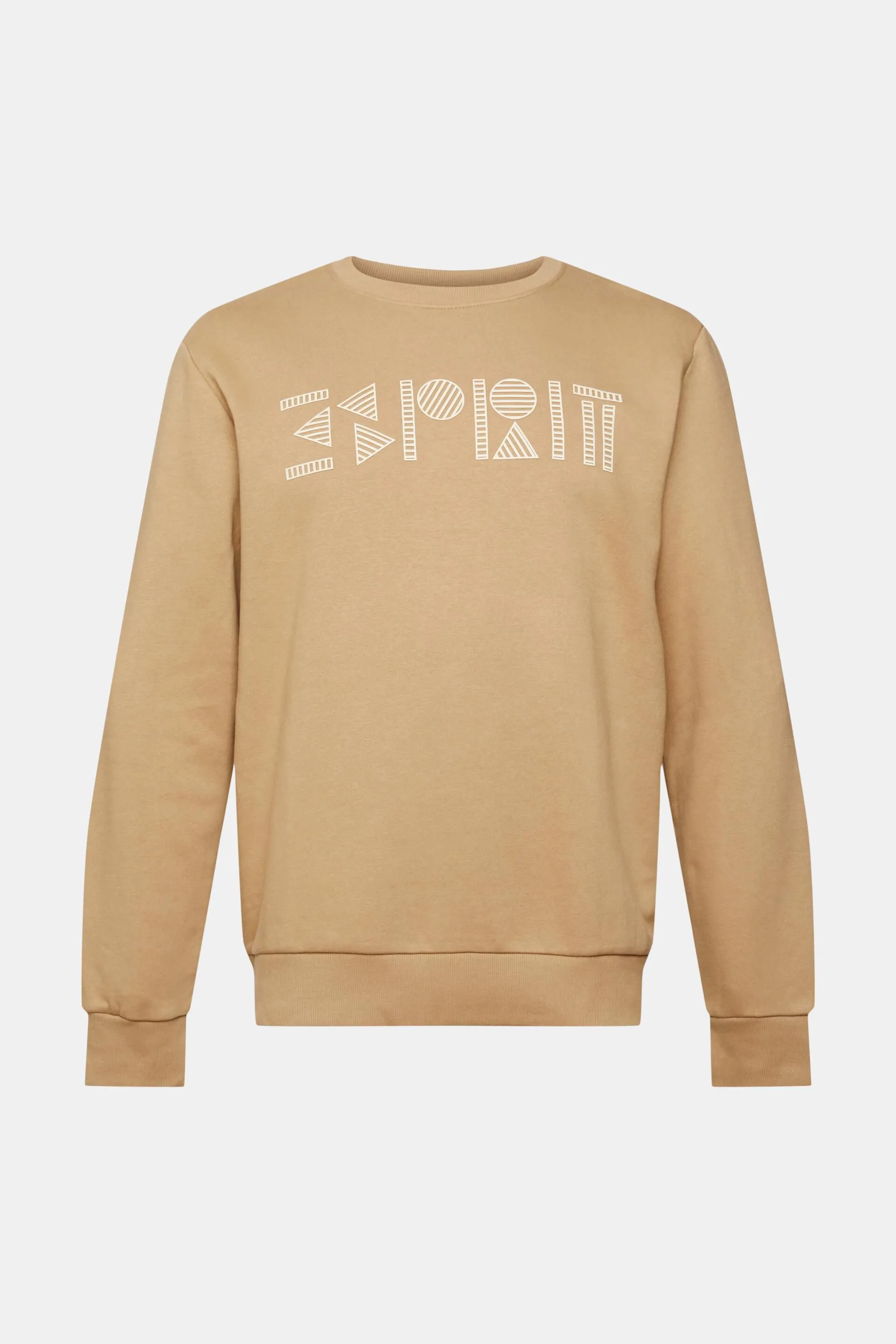 Sudadera con cuello redondo y logotipo estampado