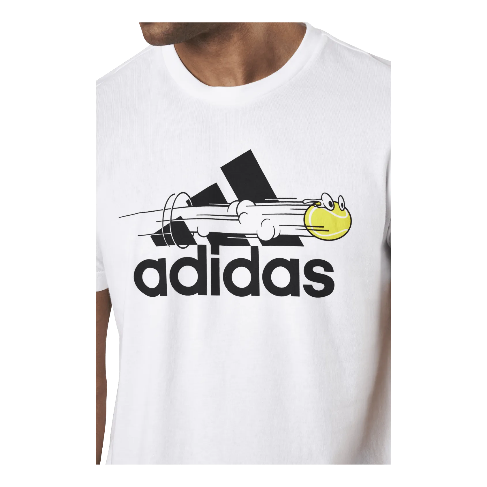 TENIS ADIDAS GRAPHIC LOGO TSHIRT WHITE