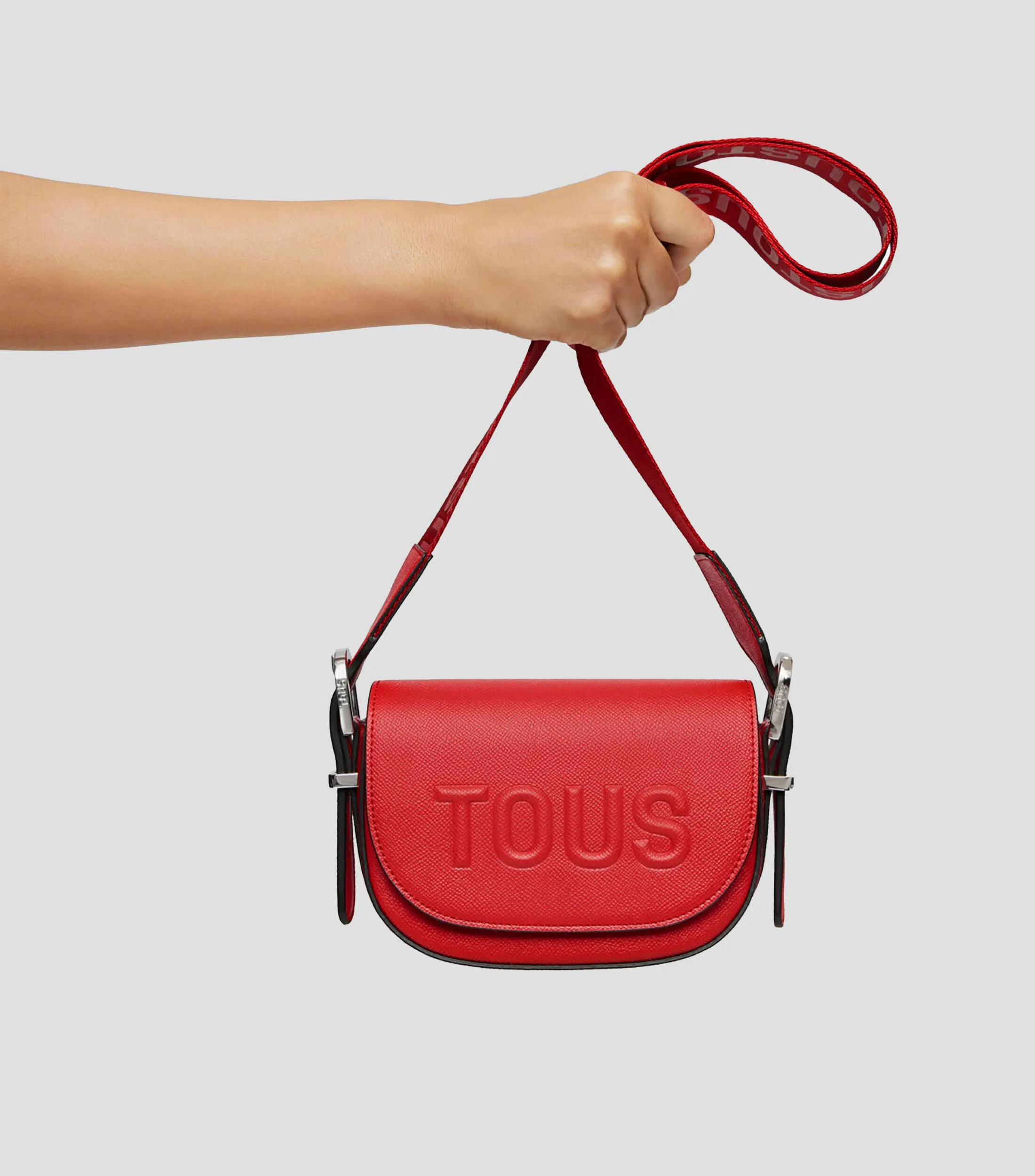 Tous Bolso crossbody rojo Brenda con logotipo Mujer