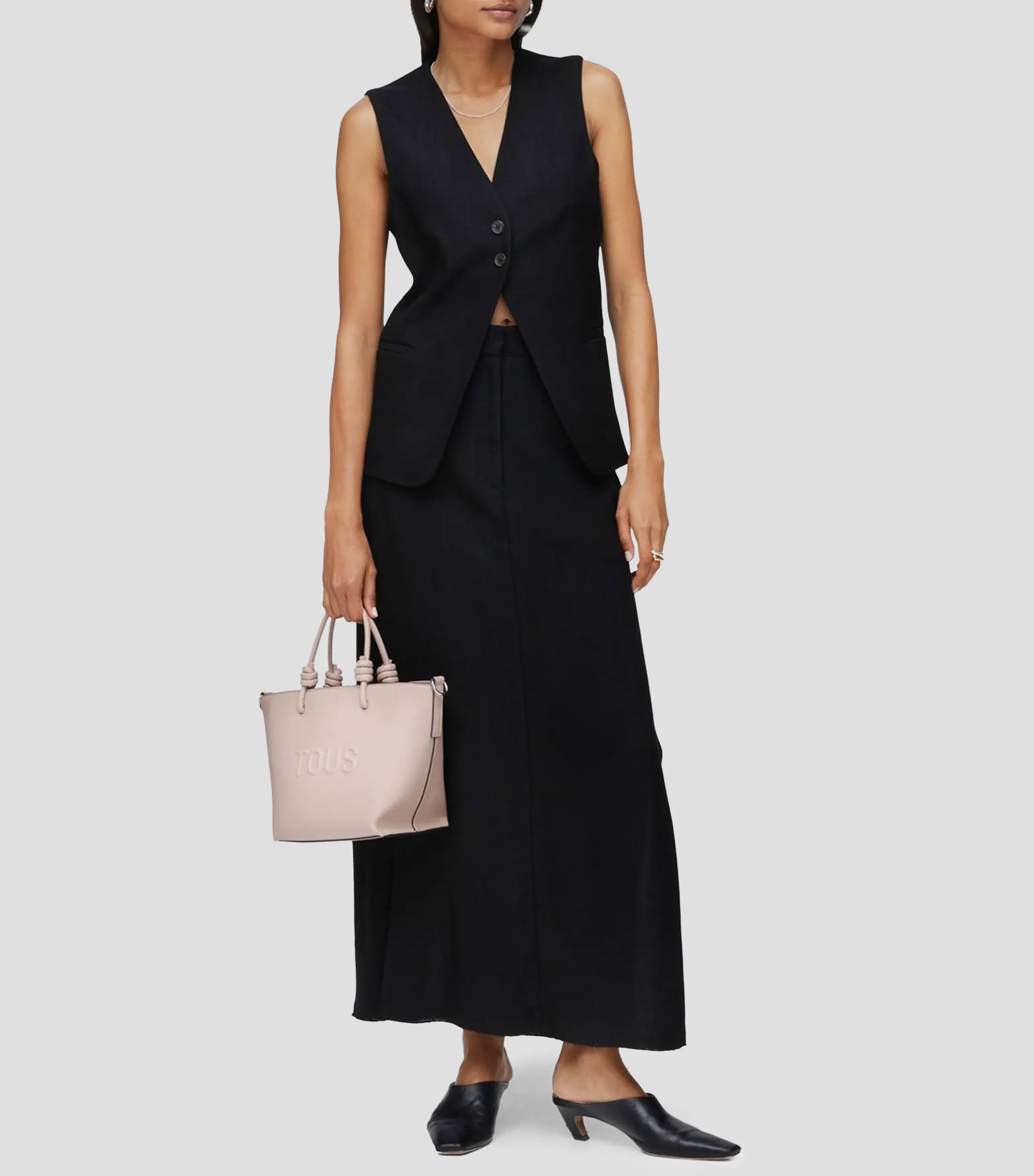 Tous Bolso Tote La Rue New Texturizado Mujer