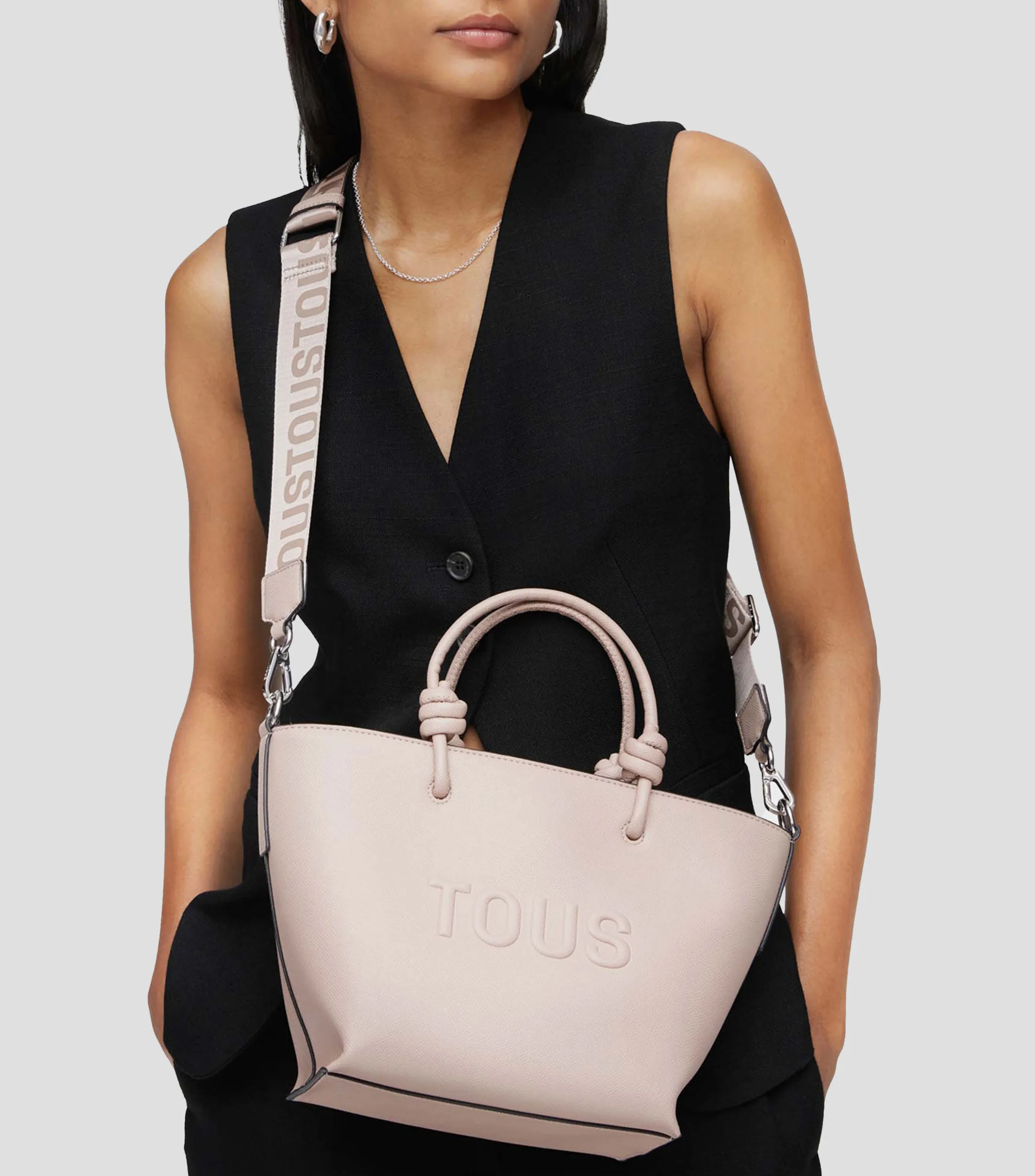 Tous Bolso Tote La Rue New Texturizado Mujer