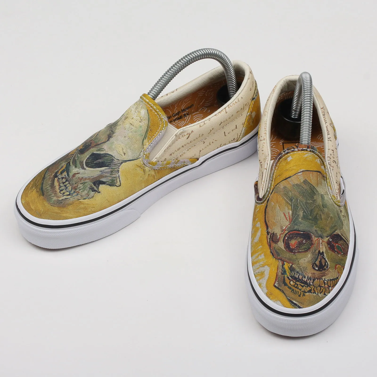 VANS CLASSIC SLIPON VINCENT V. GOGH SKULL