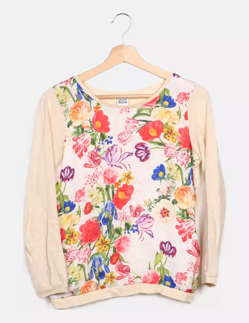 Vero Moda Blusa multicolor estampada