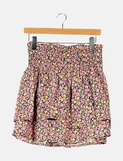 Vero Moda Falda multicolor floral