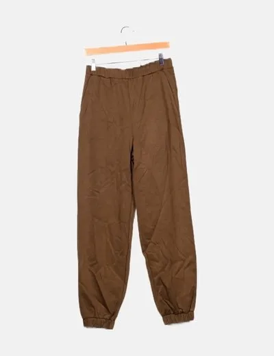 Vero Moda Pantalón verde chándal