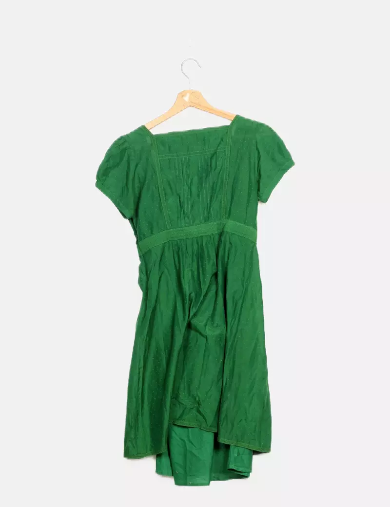 Vero Moda Vestido verde combinado
