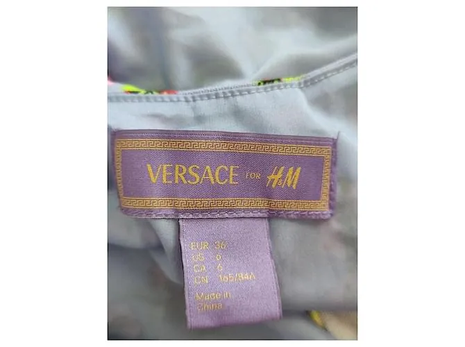 Versace For H&M Vestidos Multicolor 