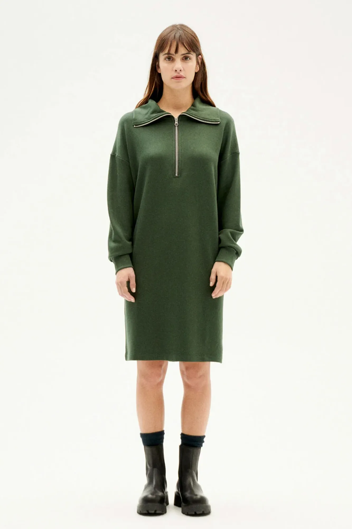 Vestido de algodón orgánico ANNE GREEN