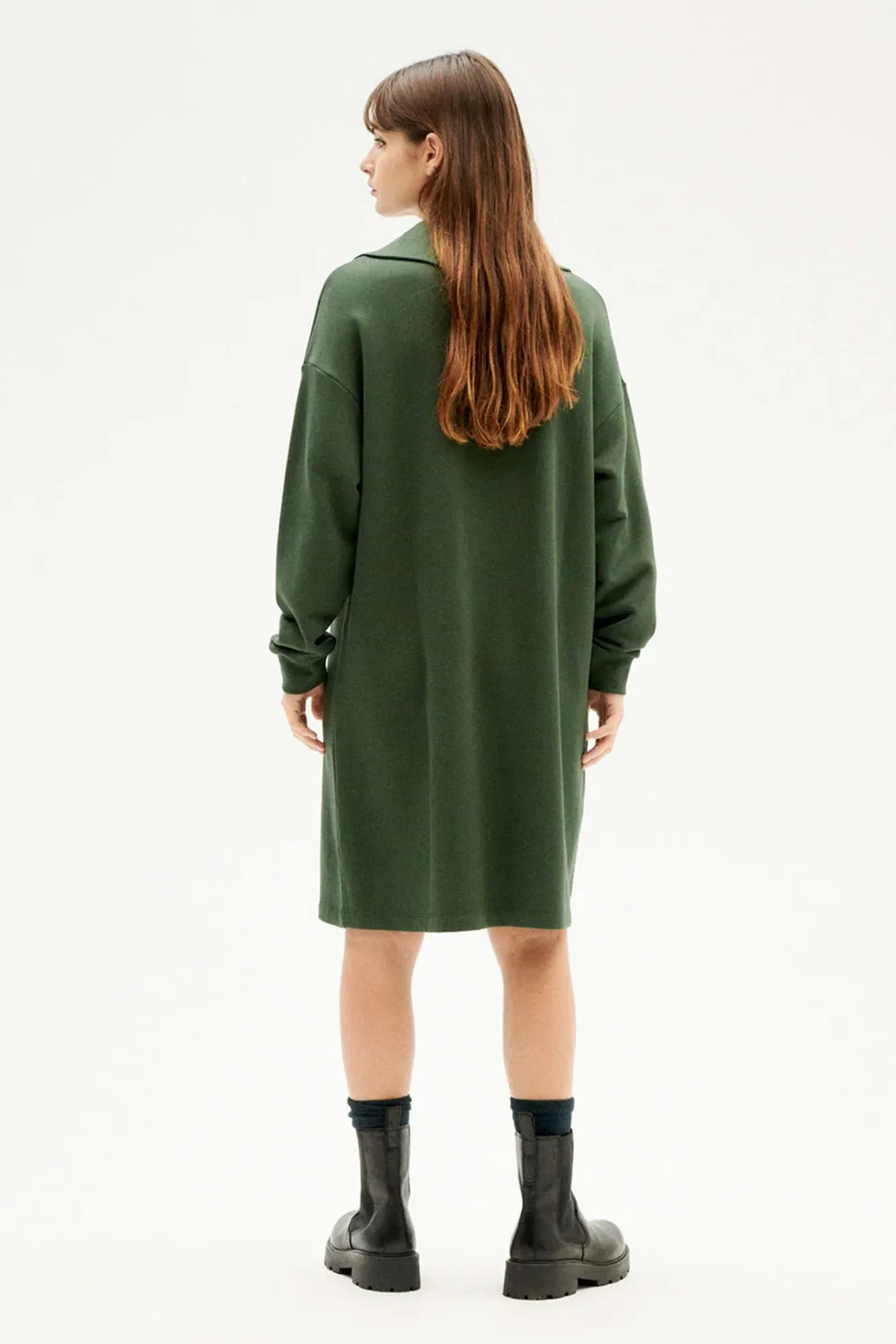 Vestido de algodón orgánico ANNE GREEN
