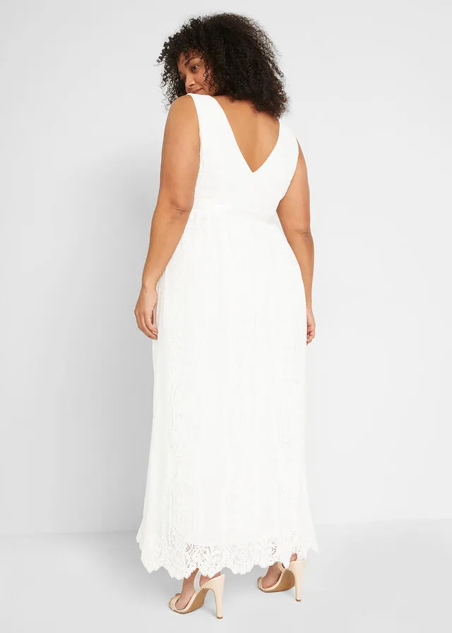 Vestido de novia premamá Blanco lana