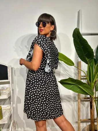 Vestido Lunares GAMORA Negro