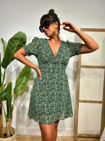Vestido Vaporoso Estampado HAYDAR