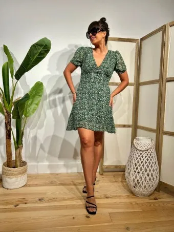 Vestido Vaporoso Estampado HAYDAR