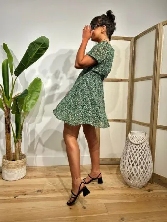 Vestido Vaporoso Estampado HAYDAR