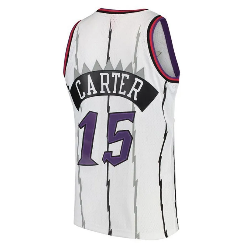 VINCE CARTER TORONTO RAPTORS WHITE HARDWOOD CLASSIC