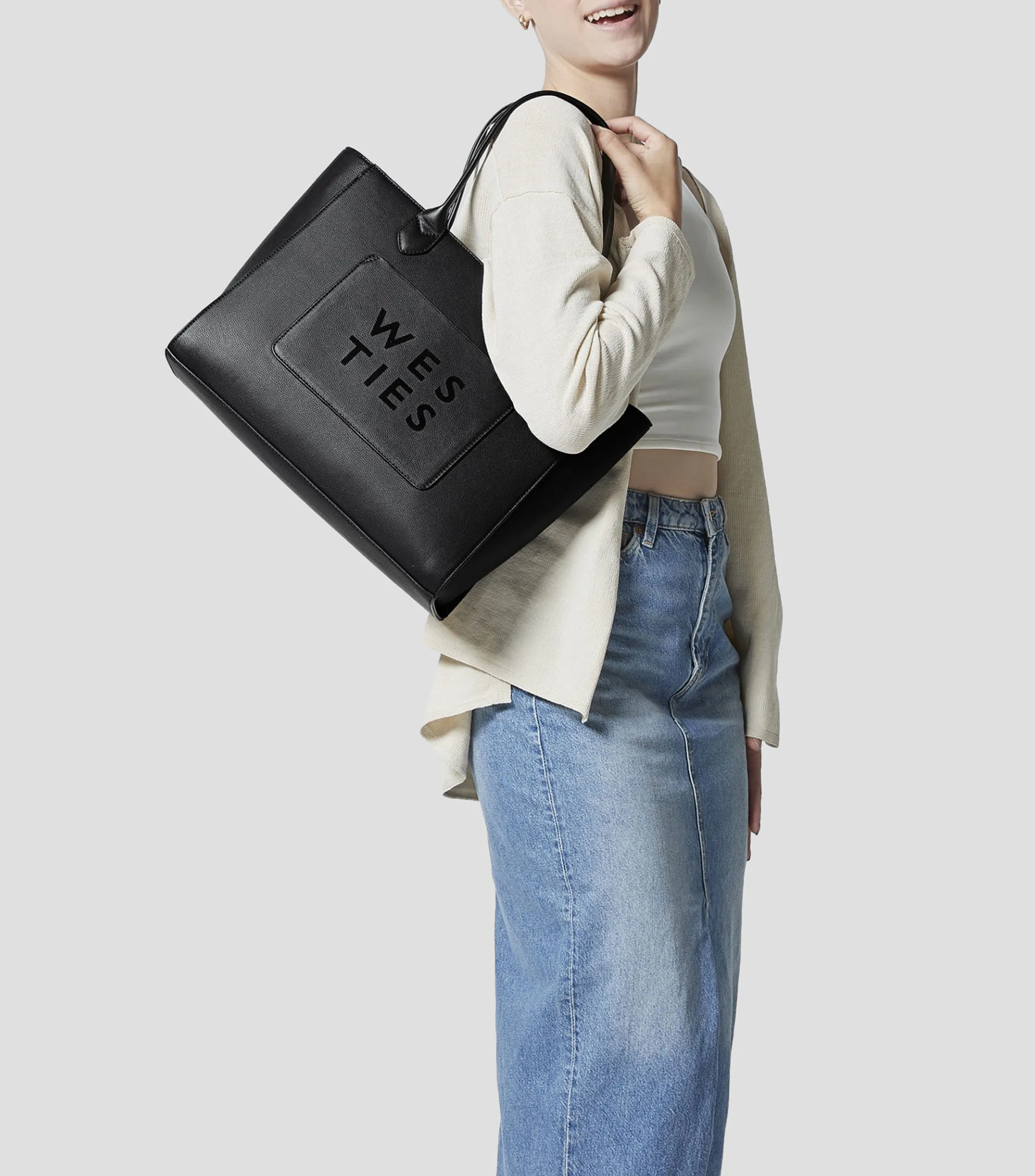 Westies Bolso Tote con Logo Mujer