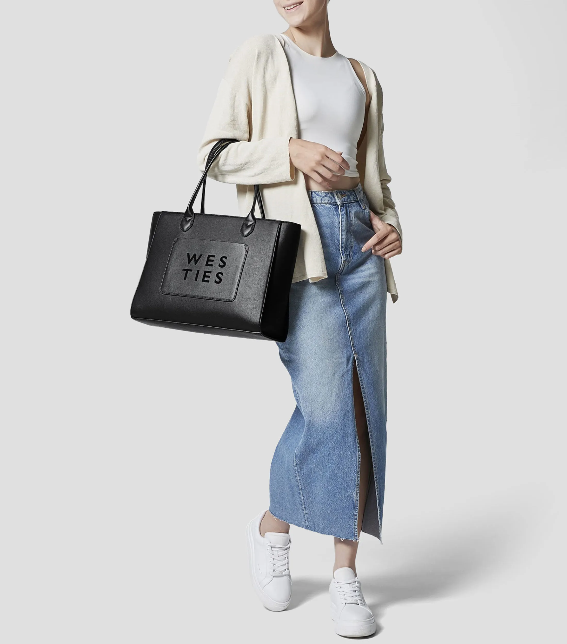 Westies Bolso Tote con Logo Mujer