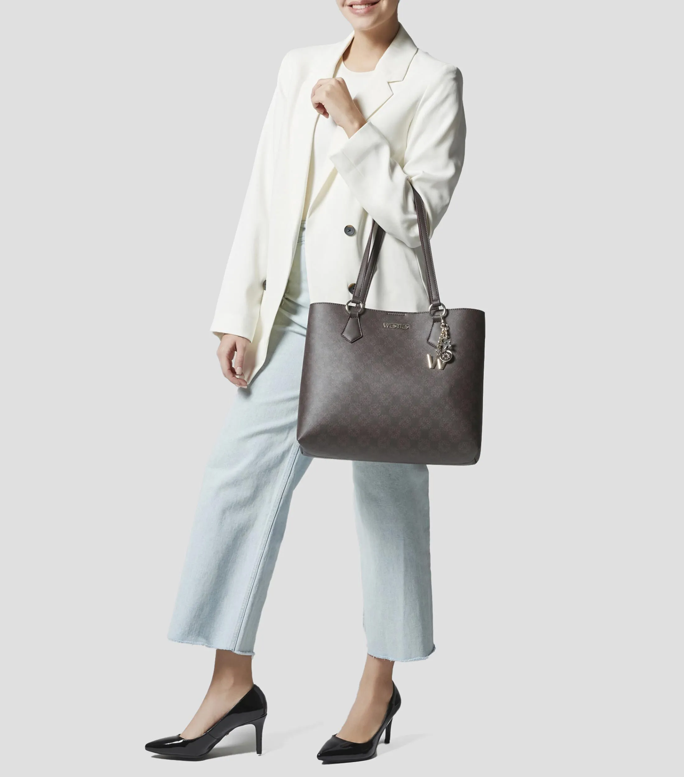 Westies Bolso tote con monogram Mujer