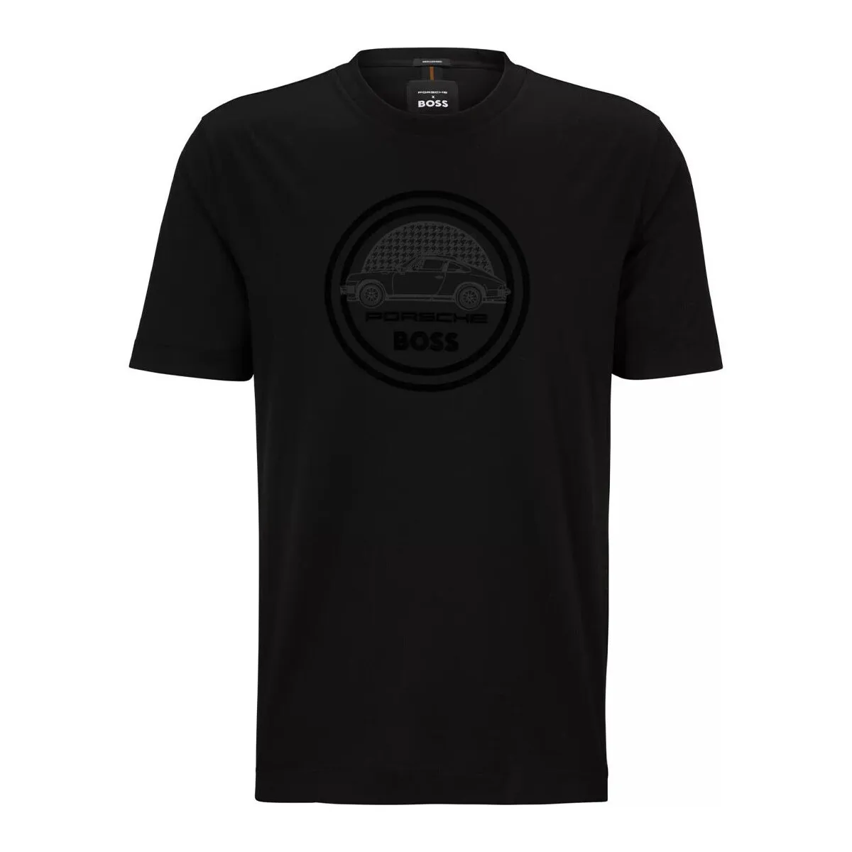 X PORSCHE  CAMISETA CON LOGO ESTAMPADO FLOCADA