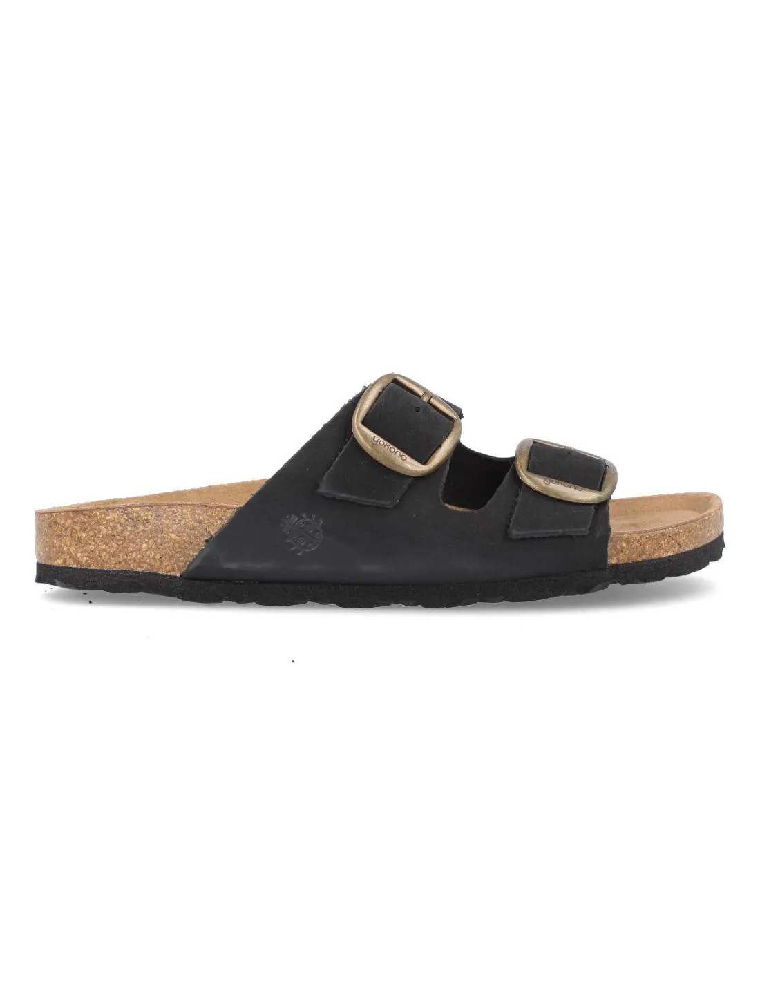 YOKONO  SANDALIA PLANA NOBUCK GRANADA 700 NEGRO