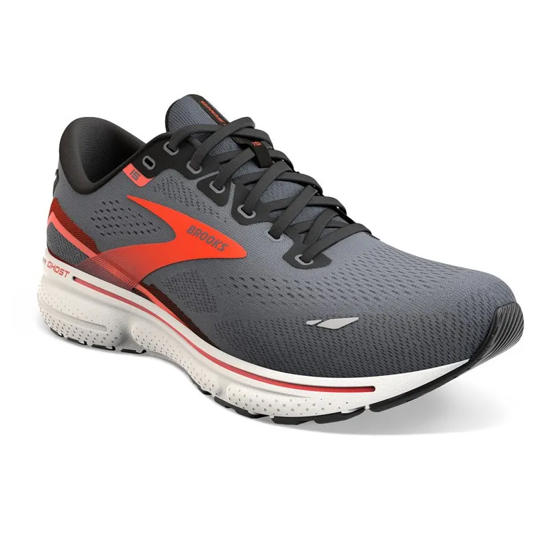 Zapatilla de running Brooks Ghost 15 Ebony/Black/Spicy Orange