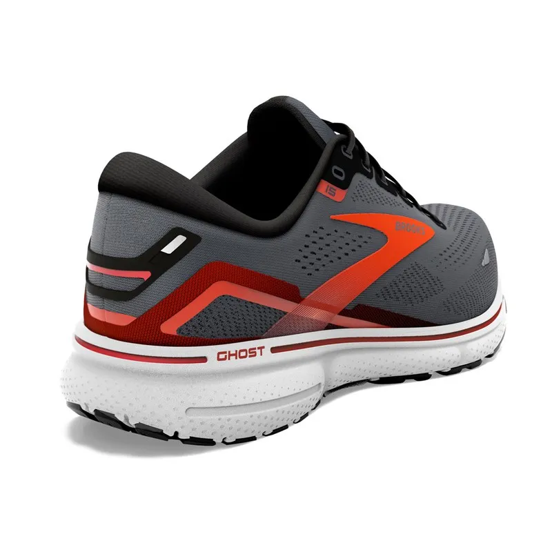 Zapatilla de running Brooks Ghost 15 Ebony/Black/Spicy Orange