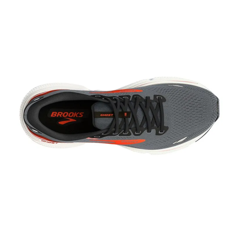 Zapatilla de running Brooks Ghost 15 Ebony/Black/Spicy Orange