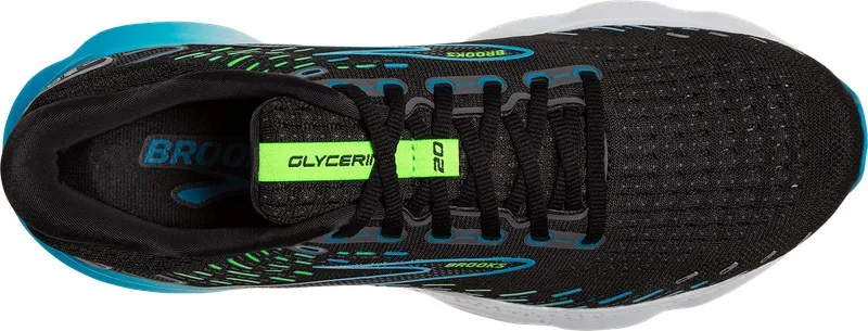 Zapatilla de running Brooks Glycerin 20 Hombre Black/Hawaiian Ocean/Green