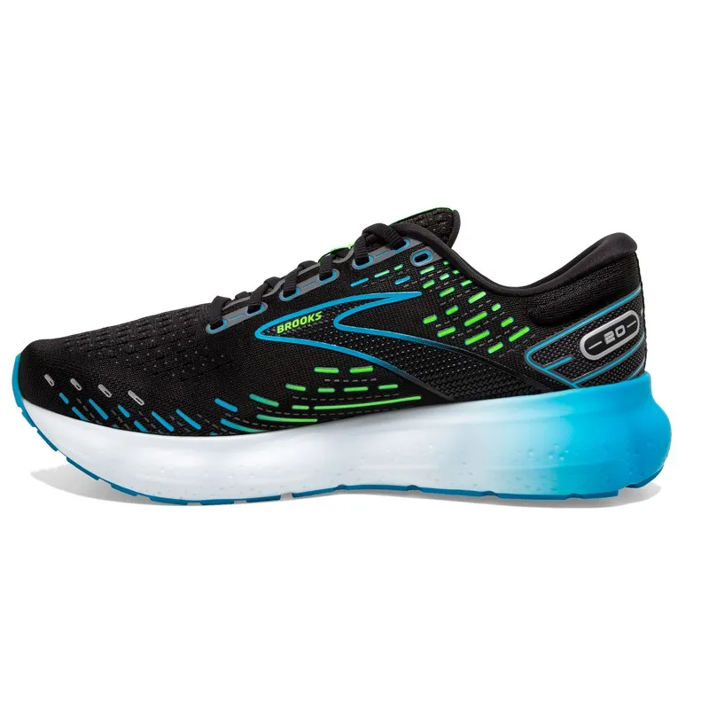 Zapatilla de running Brooks Glycerin 20 Hombre Black/Hawaiian Ocean/Green