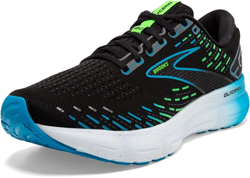 Zapatilla de running Brooks Glycerin 20 Hombre Black/Hawaiian Ocean/Green