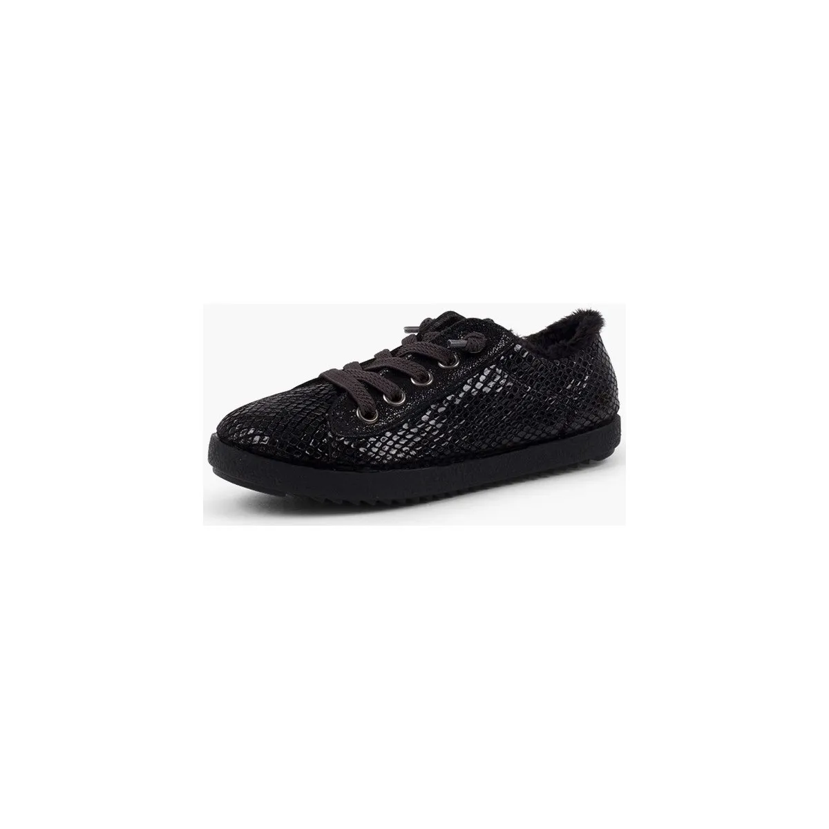 zapatillas animal print serpiente con forro pelo