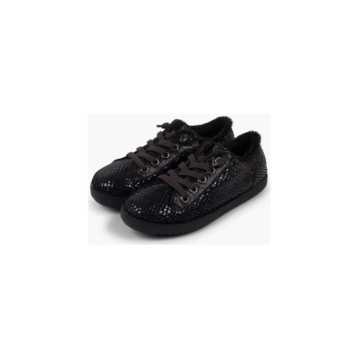 zapatillas animal print serpiente con forro pelo