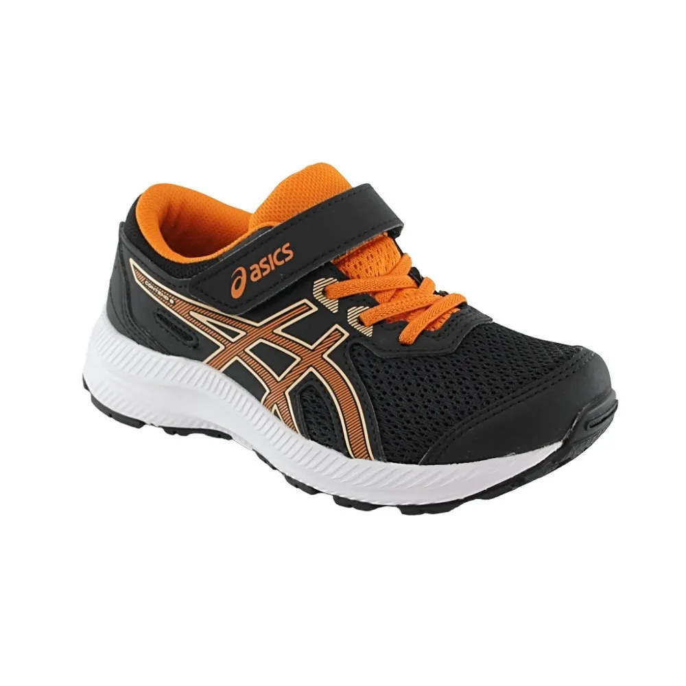 ZAPATILLAS ASICS CONTEND NEGRONARANJA