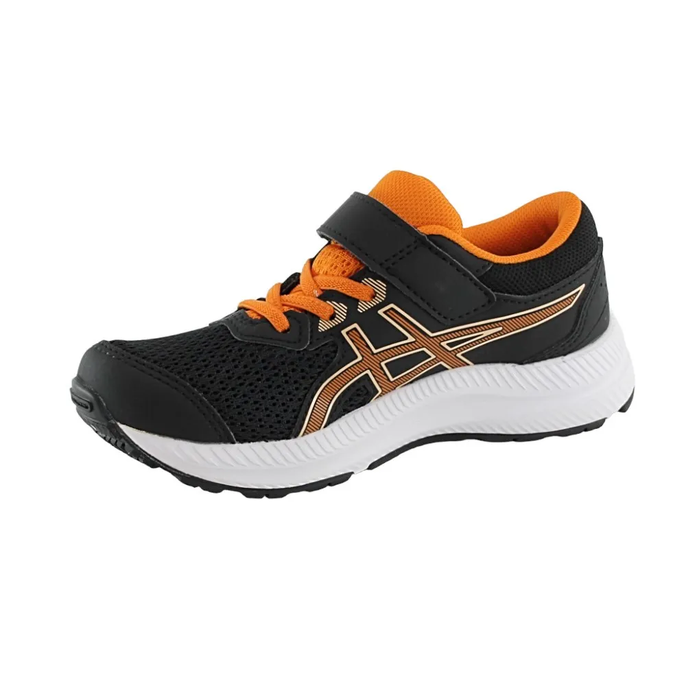 ZAPATILLAS ASICS CONTEND NEGRONARANJA