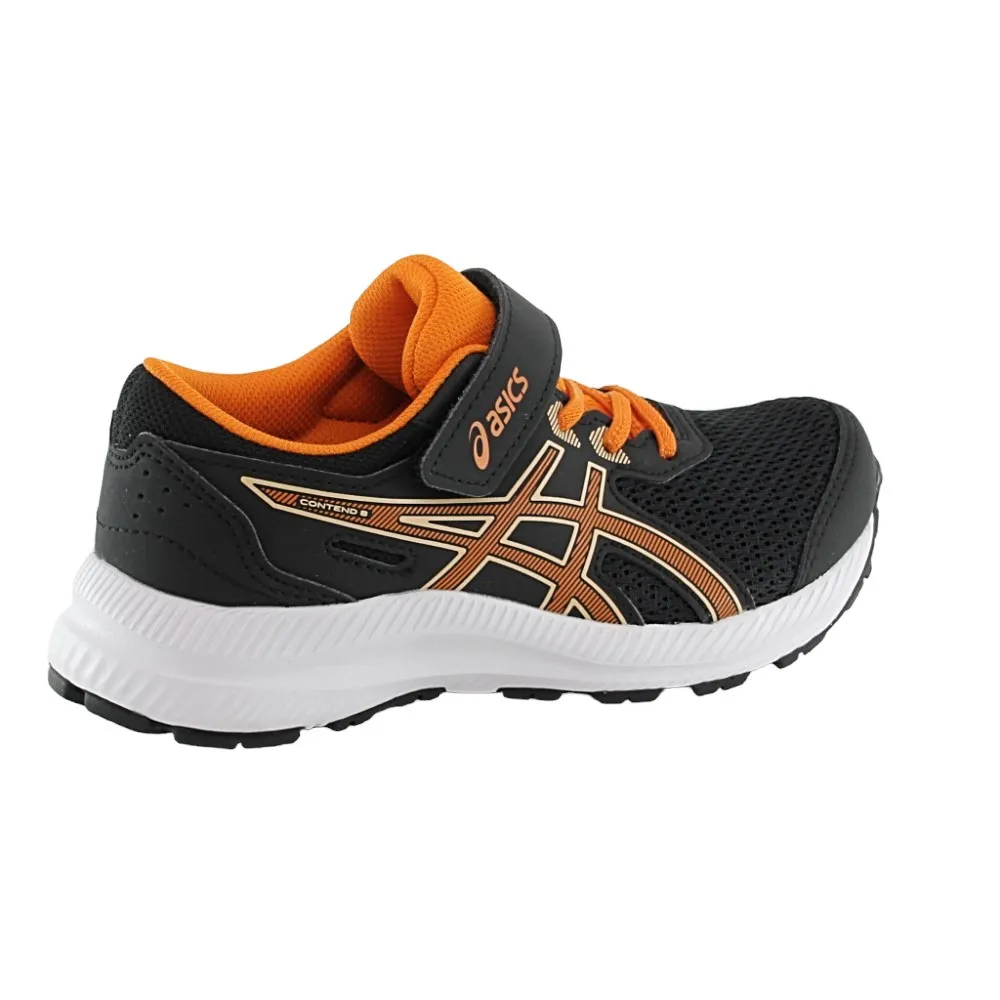 ZAPATILLAS ASICS CONTEND NEGRONARANJA