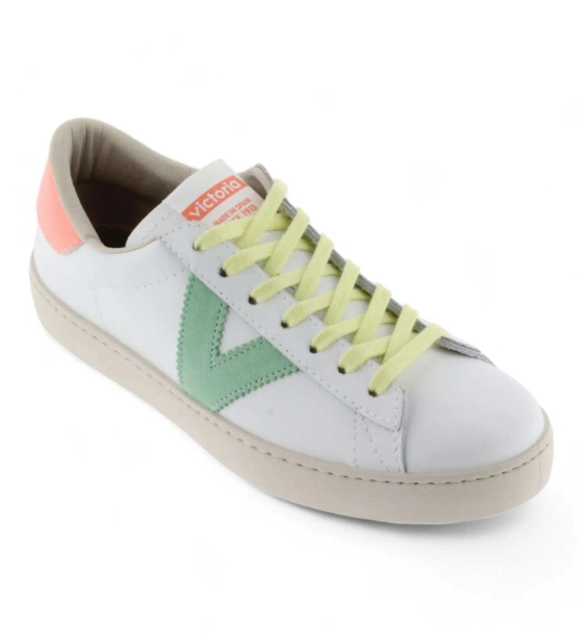 Zapatillas Berlin Piel & Neon multicolor