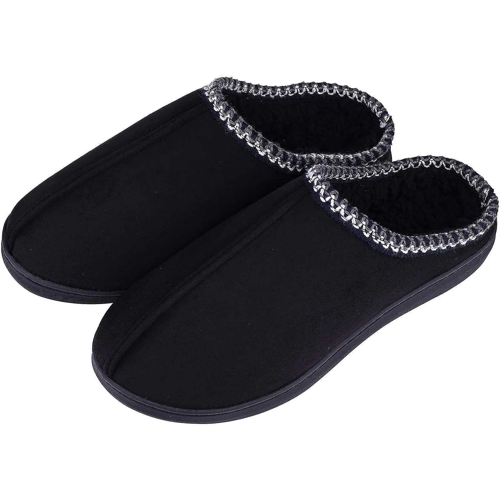 Zapatillas de algodón cálidas de invierno para mujeres Hombres Planos Zapatos suaves y esponjosos Suaves y esponjosos Diapositiv