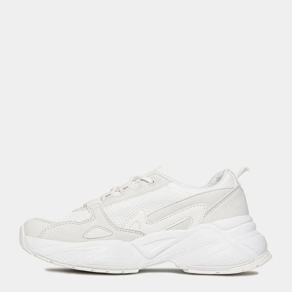 ZAPATILLAS URBANAS MUJER R18 R18CD060 MESH COLOR BLANCO