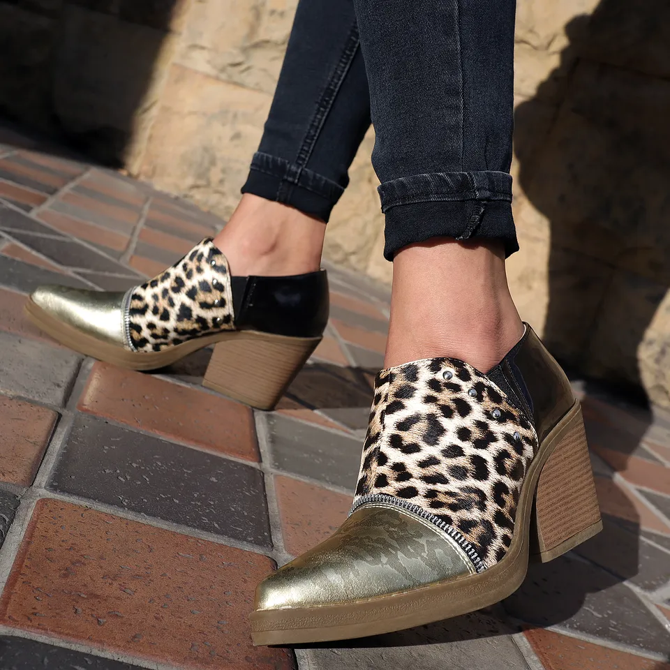 Zapato Moda Campero 04 Leopardo
