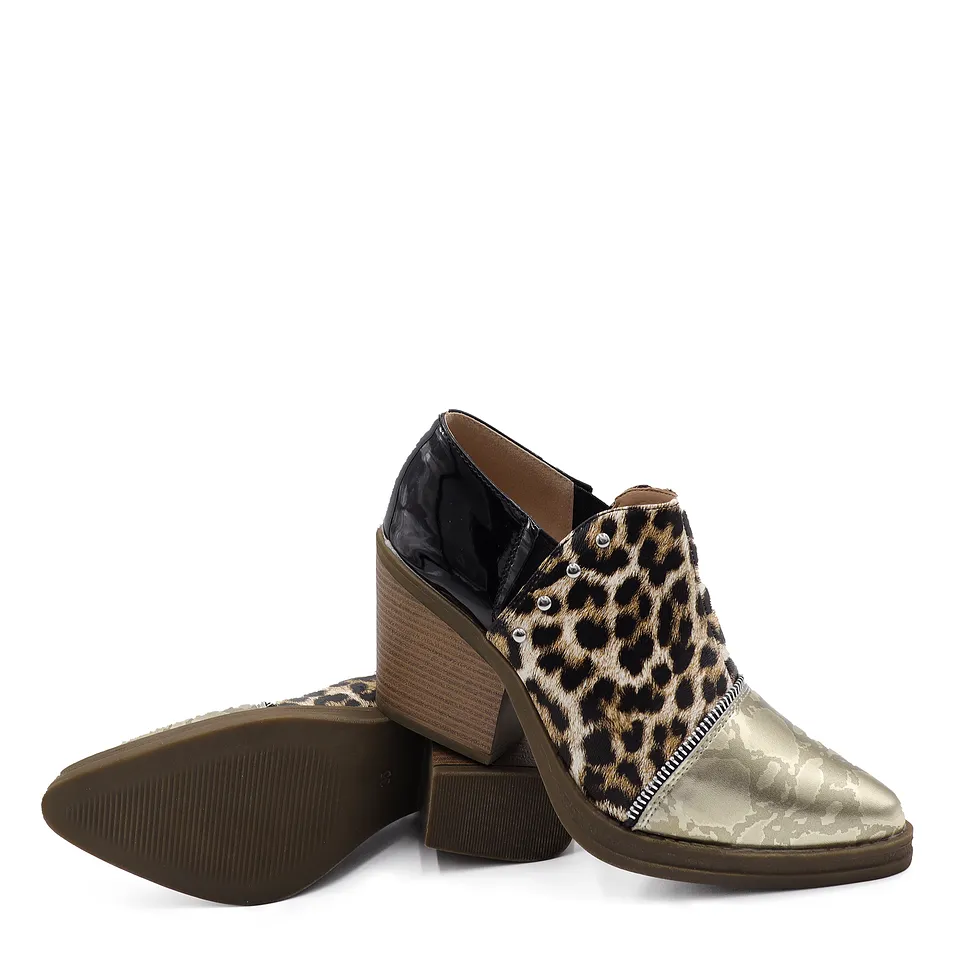 Zapato Moda Campero 04 Leopardo