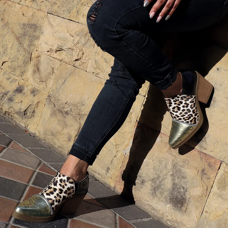 Zapato Moda Campero 04 Leopardo