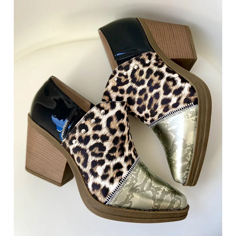 Zapato Moda Campero 04 Leopardo