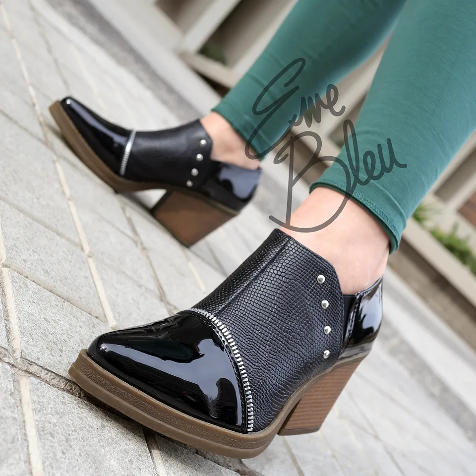 Zapato Moda Campero 04 Negro