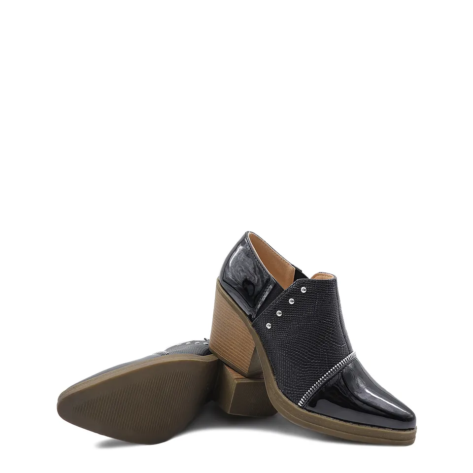 Zapato Moda Campero 04 Negro
