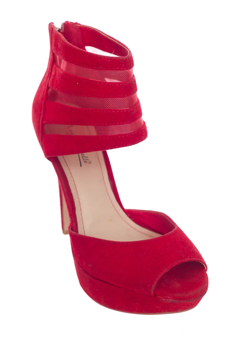 ZAPATOS COLOR ROJO  ANNE MICHELLE